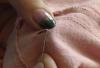 Abeceda Švalja: kako šivati ​​up luknjo brez šiva