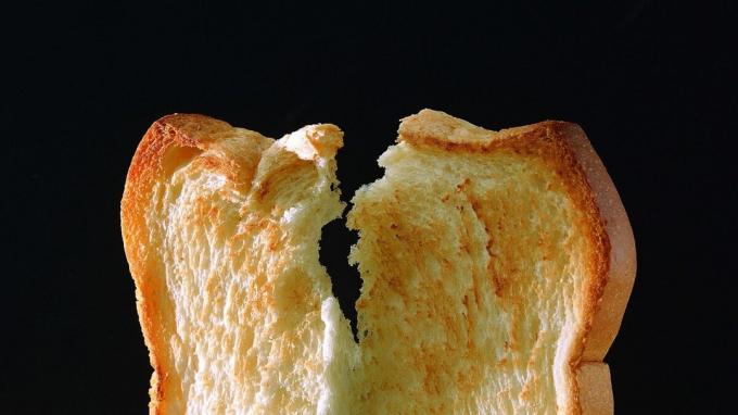 Opečeni kruh - kruh toast