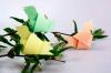 Pomlad prihaja: Izdelava origami "Bird na drevesu" ​​za 5 minut