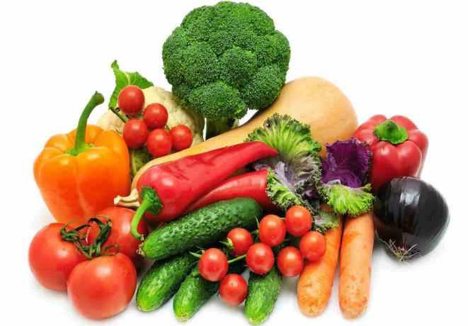 Barvne zelenjava in sadje
